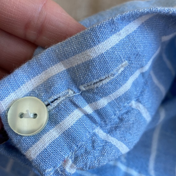 Beautiful Zara wrap front skirt with crochet like hemline- size S - Picture 6 of 9